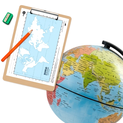 Navneet Maps & globe